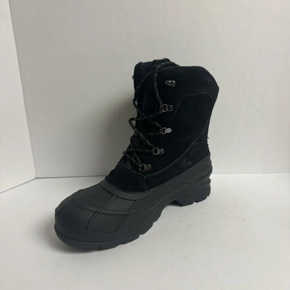 Kamik Mens Fargo Waterproof Boot Black Size 13 M
